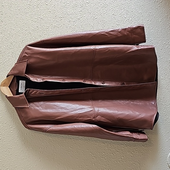 ARITZIA Babaton Faux leather jacket - Picture 2 of 7